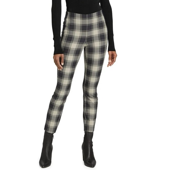 rag & bone Pants - Rag & Bone blue grey plaid cigarette ankle pants - size 0 (XS)